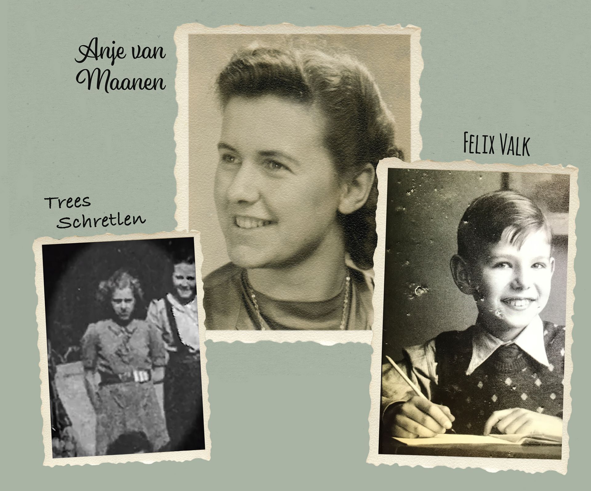 Even voorstellen:
Felix Valk, Anje van Maanen, Trees Schretlen